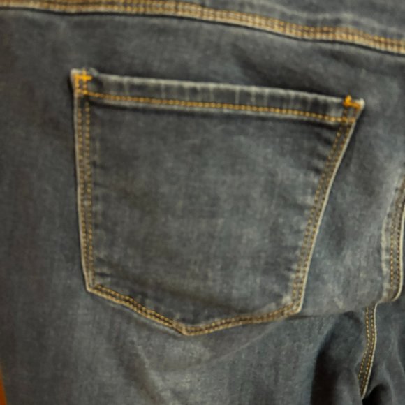 LC Lauren Conrad Womens‎ Dark Wash Mid Rise Super Skinny Jeans Sz 10 - Picture 11 of 14